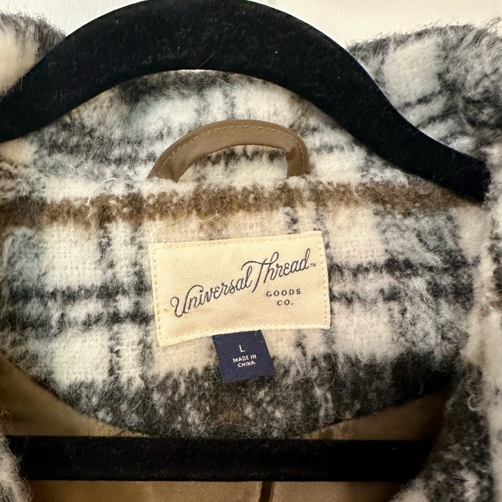 Universal Thread Oversize Wool Plaid Shacket. Ver… - image 2
